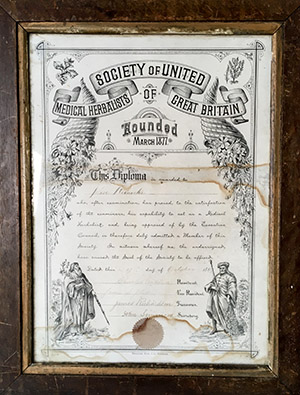 Diploma 1889